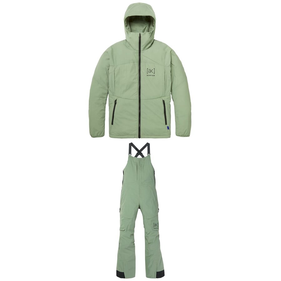 Evo Burton AK Helium Hooded Stretch Jacket + Kimmy Bib Pants - Women's 2024