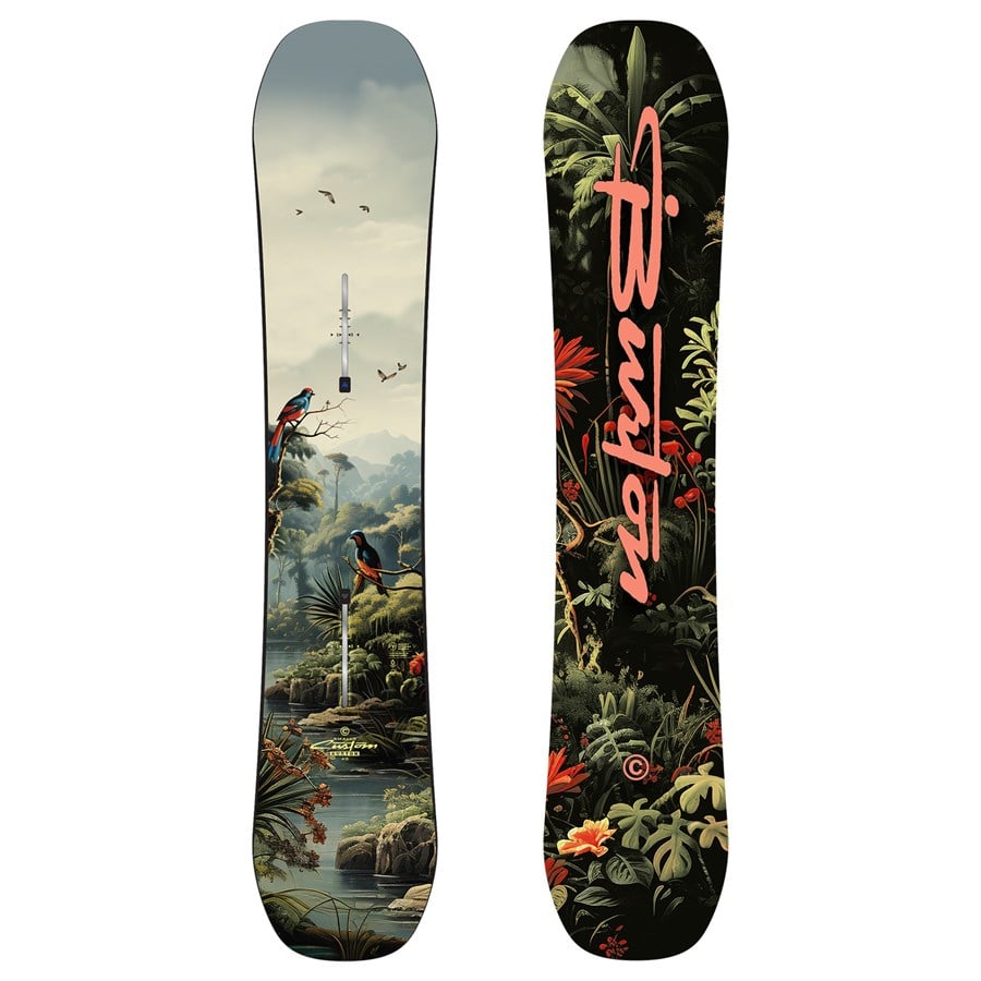 Evo Burton Custom Smalls Snowboard + Union Cadet Pro Snowboard Bindings - Kids' 2026