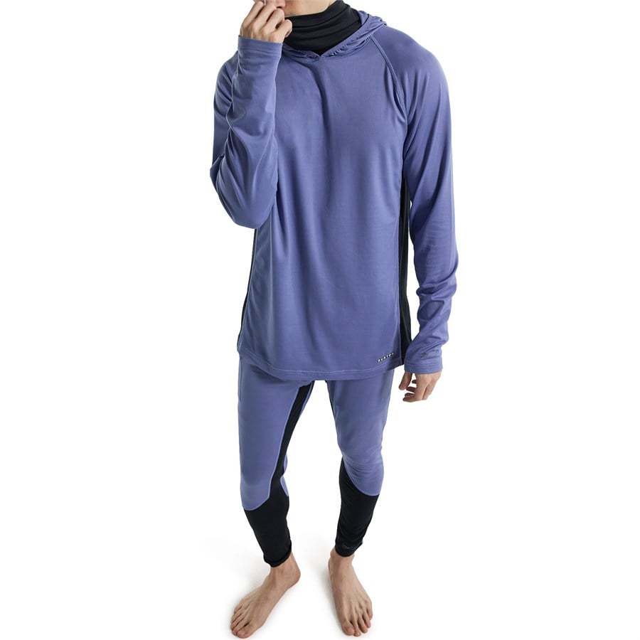 Evo Burton Midweight X Long Neck Hooded Base Layer Top