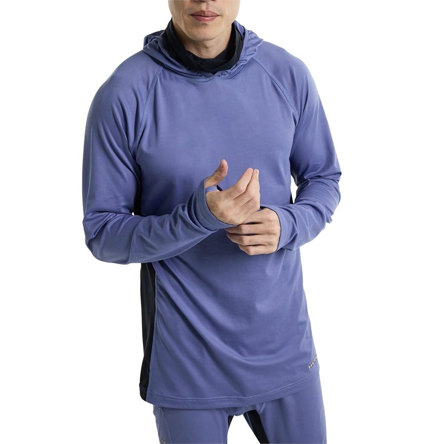 evo Burton Midweight X Long Neck Hooded Base Layer Top