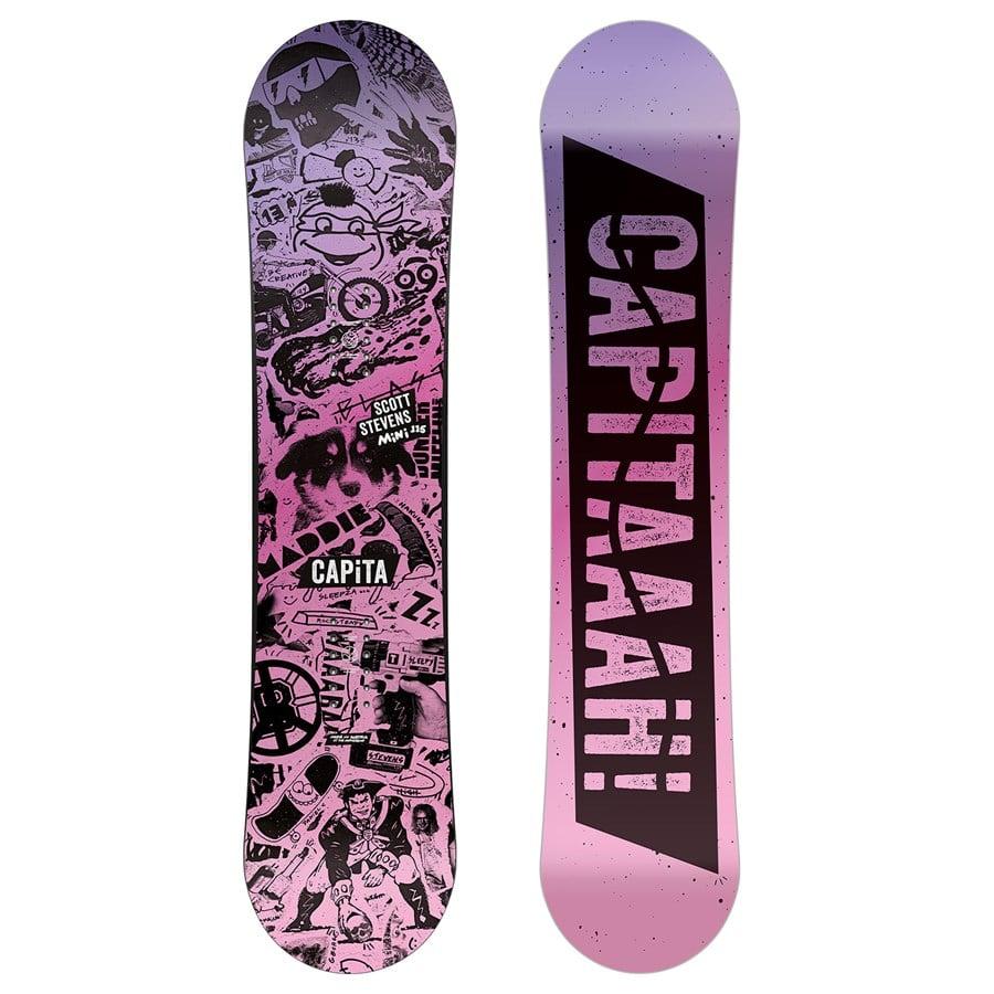 Evo CAPiTA Scott Stevens Mini Snowboard + Union Cadet Snowboard Bindings + Vans Juvie Linerless Snowboard Boots - Kids' 2026