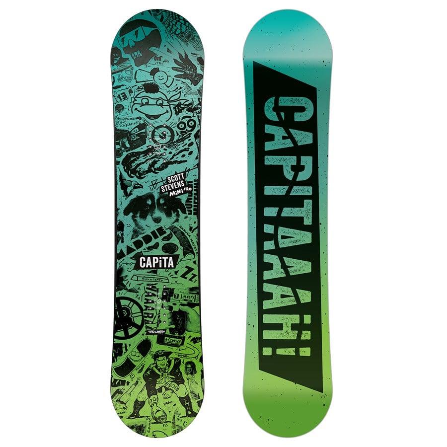 Evo CAPiTA Scott Stevens Mini Snowboard + Union Cadet Snowboard Bindings - Kids' 2026