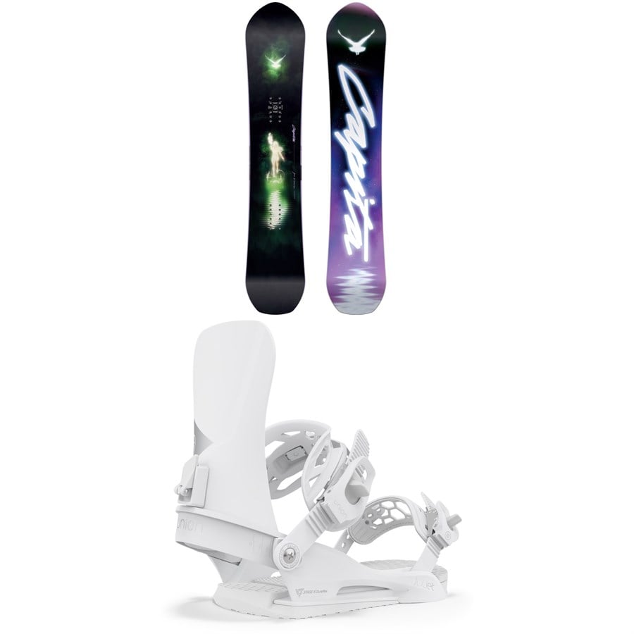 Evo CAPiTA The Equalizer Snowboard + Union Juliet Snowboard Bindings - Women's 2024
