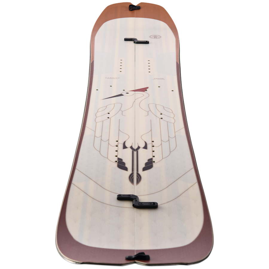 Evo Cardiff Crane Enduro Splitboard + Evo X Pomoca Pro Glide Splitboard Skins 2025