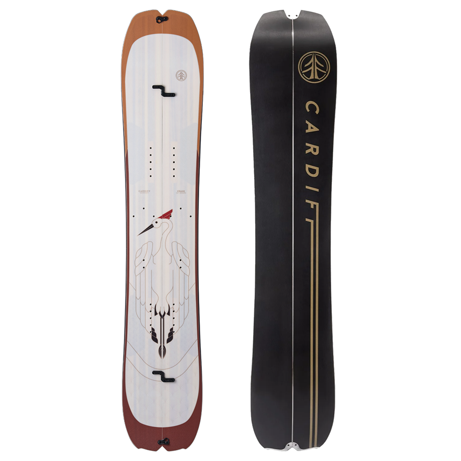 Evo Cardiff Crane Enduro Splitboard + Karakoram Smart Splitbboard Skins 2025