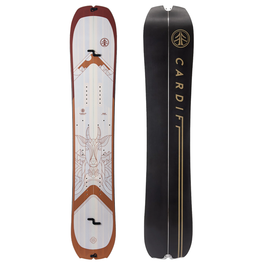 Evo Cardiff Goat Enduro Splitboard + Evo X Pomoca Pro Glide Splitboard Skins