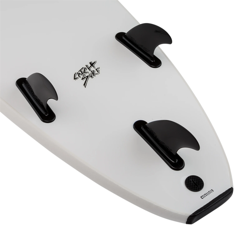 Evo Catch Surf Blank Series 8'0" Log Surfboard + Dakine Kainui Team 8' Leash