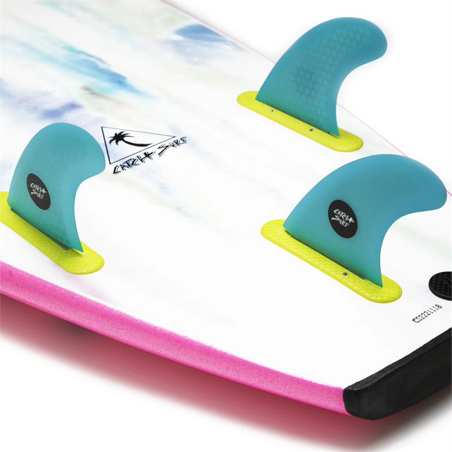 Evo Catch Surf Honeycomb Hi-Performance Tri Fin Set