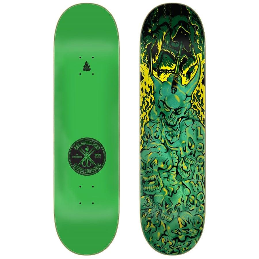 evo Creature Lockwood Fumes Pro 8.25 Skateboard Deck