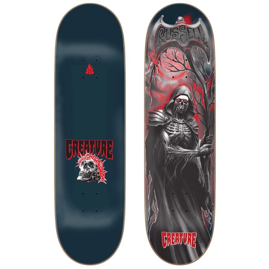 evo Creature Russell Metal XX Pro 8.6 Skateboard Deck