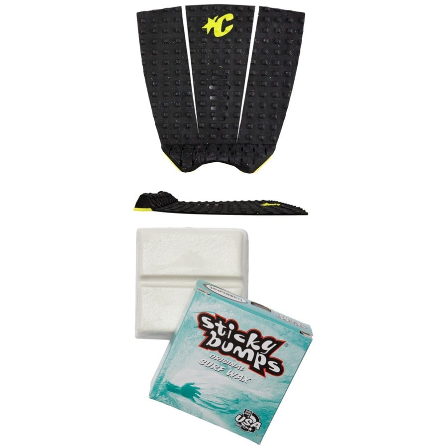 Evo Creatures Of Leisure Mick Fanning Lite EcoPure Traction Pad + Sticky Bumps Basecoat Wax