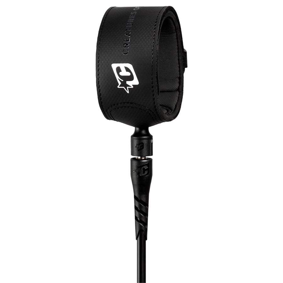 Evo Creatures Of Leisure Superlite Lite 6' Surf Leash + Sticky Bumps Basecoat Wax + Easy Grip Wax Comb