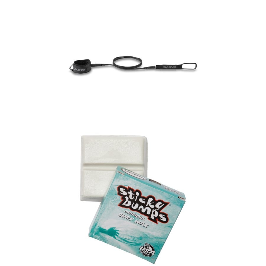 evo Dakine Kaimana Team 7' Leash + Sticky Bumps Basecoat Wax