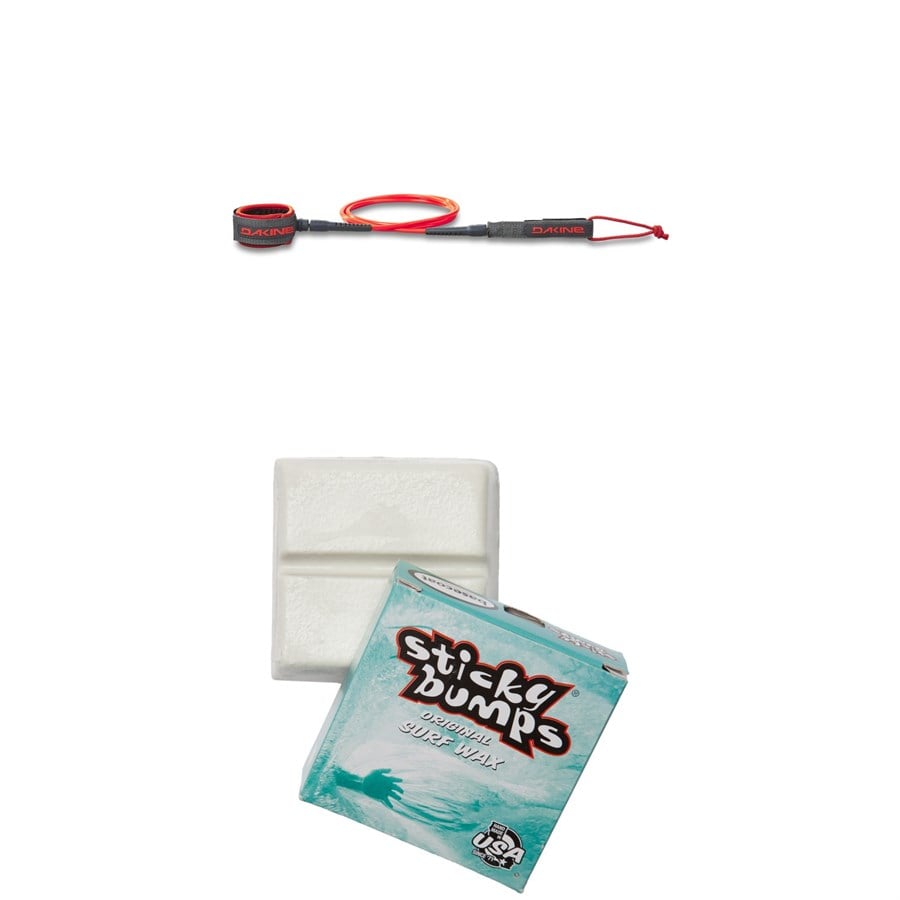 Evo Dakine Kainui Team 6' Leash + Sticky Bumps Basecoat Wax