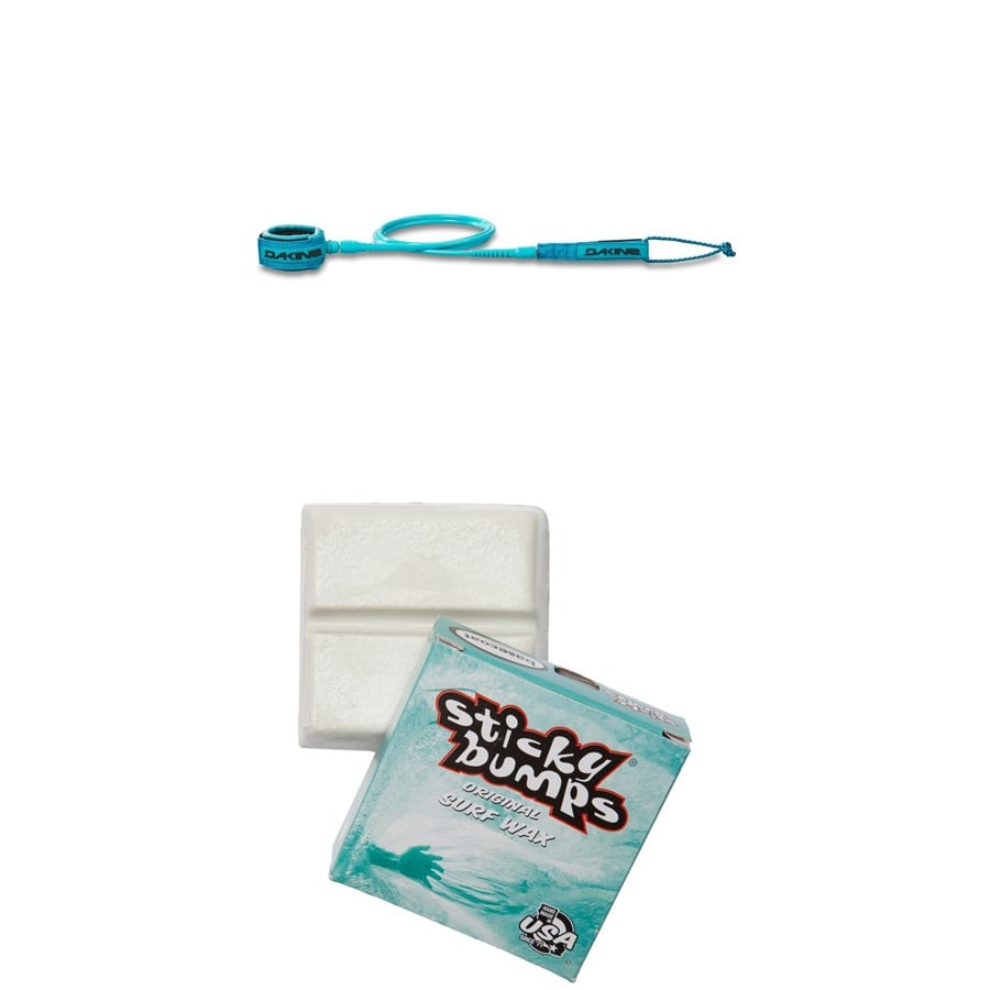 Evo Dakine Kainui Team 7' Leash + Sticky Bumps Basecoat Wax