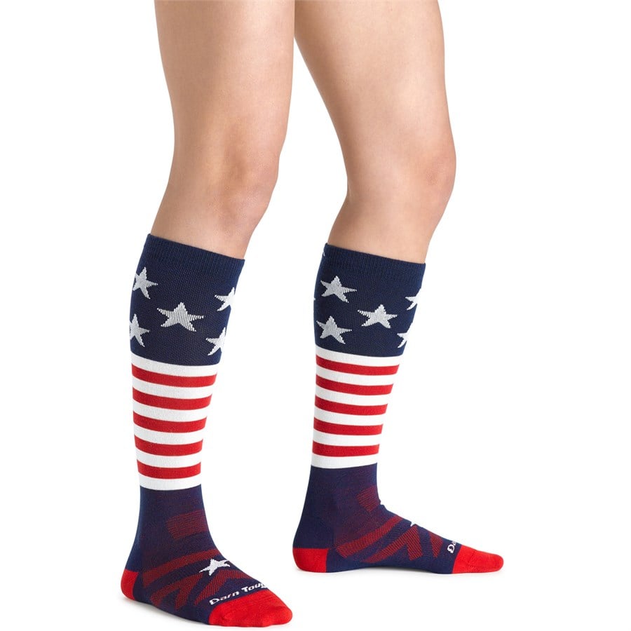 Evo Darn Tough Captain Stripes Lightweight OTC Socks - Kids'