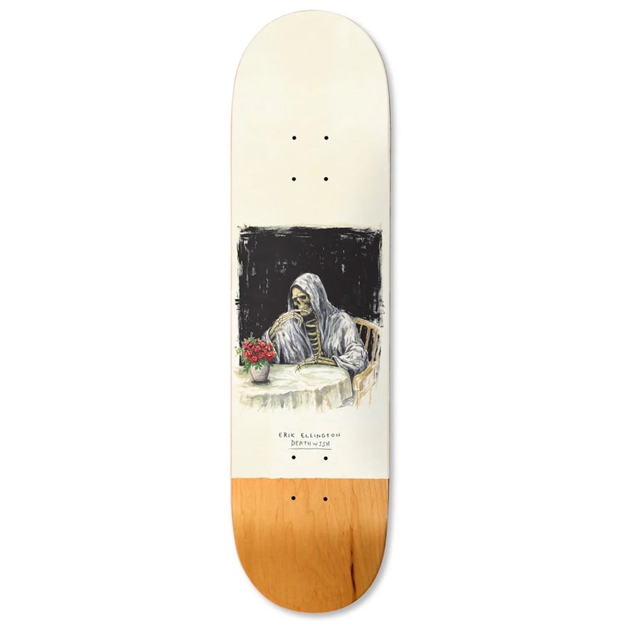 Evo Deathwish Ellington Yesterday Is Gone 8.5 Skateboard Deck