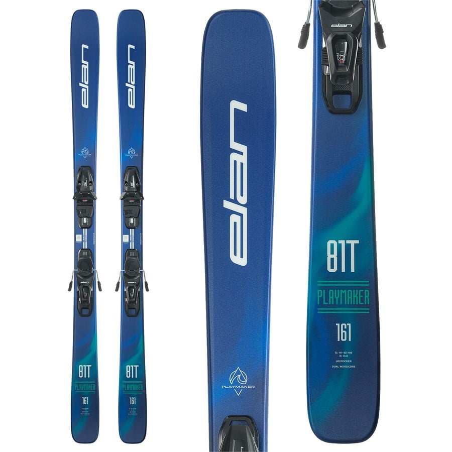 Evo Elan Playmaker 81 Skis + EL 10.0 GW Bindings - Kids' 2026