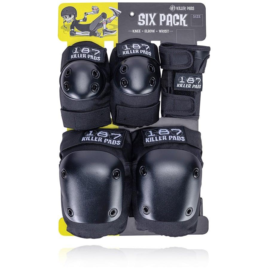 evo 187 Six Pack Skateboard Pad Set