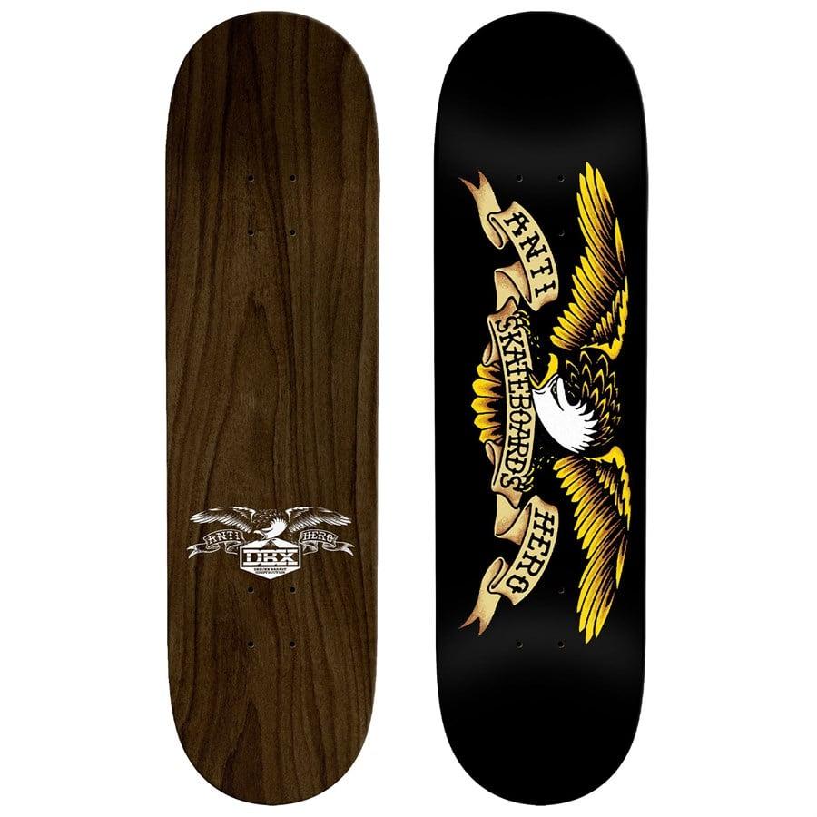 evo Anti Hero Eagle Black DBX 8.5 Skateboard Deck