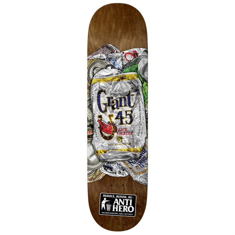 evo Anti Hero Grant Refuse 8.4 Skateboard Deck