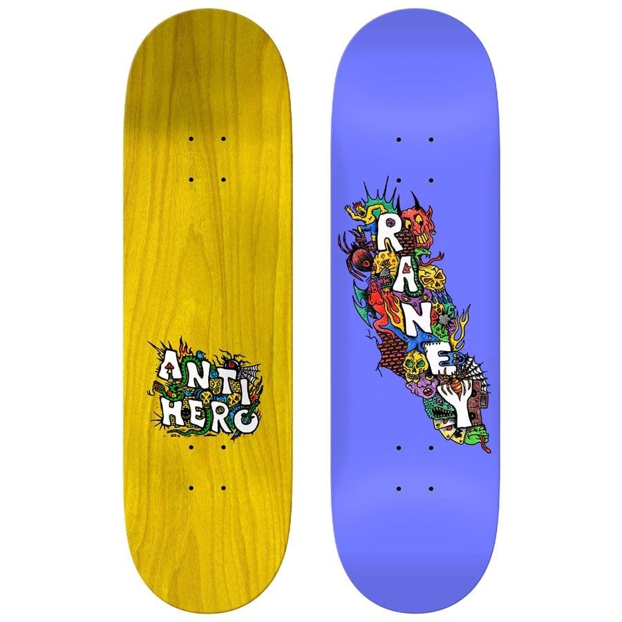 Evo Anti Hero Raney Cascade 9.0 Skateboard Deck