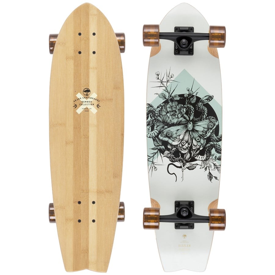 Evo Arbor Bamboo Sizzler Longboard Complete