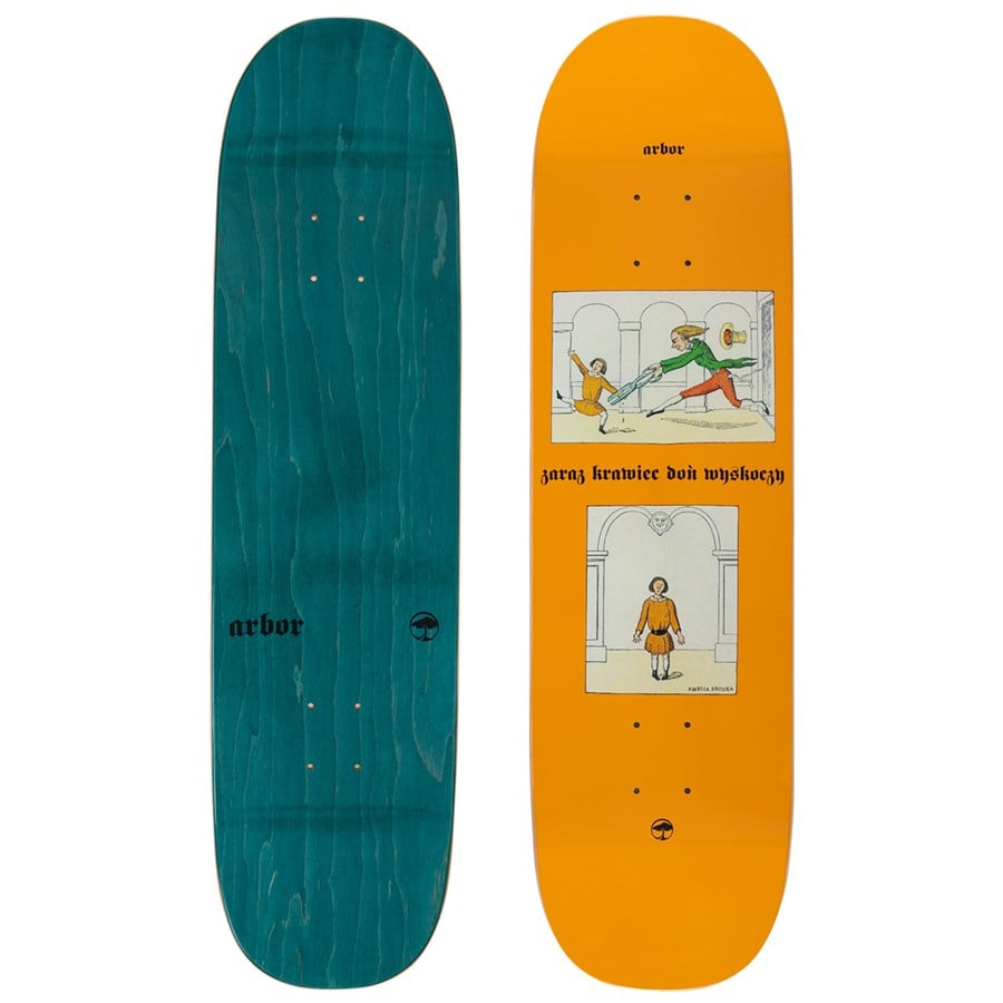 Evo Arbor Folklore Amelia 8.5 Skateboard Deck
