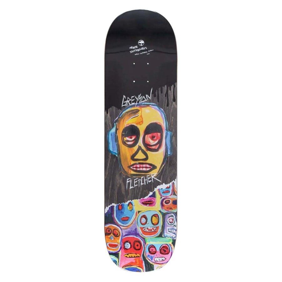 evo Arbor Gresyon Faces 8.625 Skateboard Deck