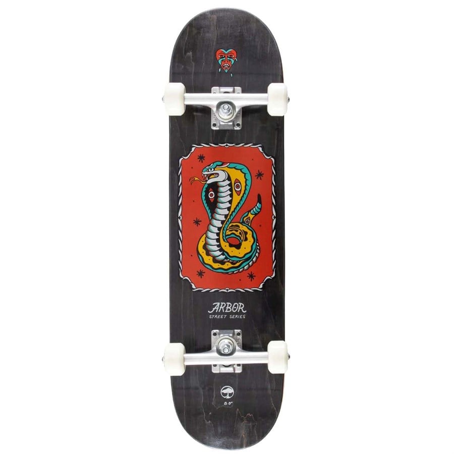 evo Arbor Street Inked 8.0 Skateboard Complete