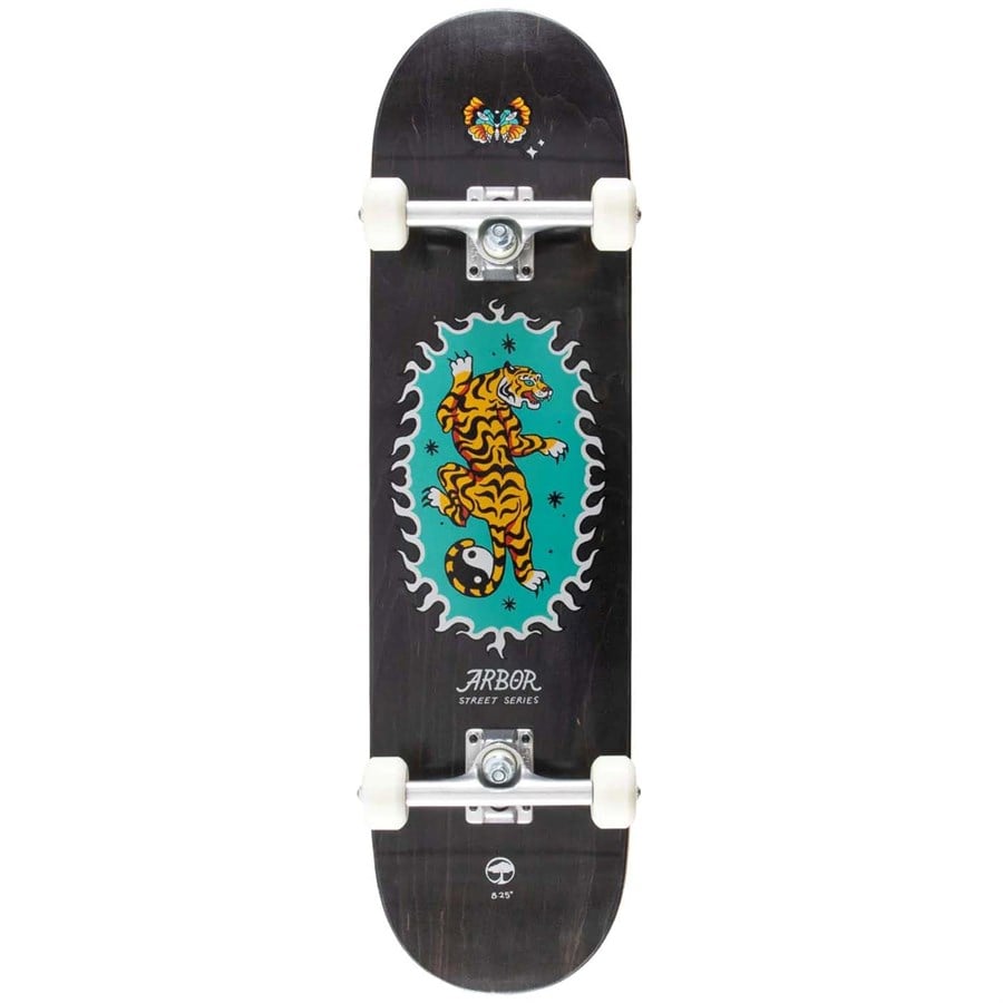 evo Arbor Street Inked 8.25 Skateboard Complete
