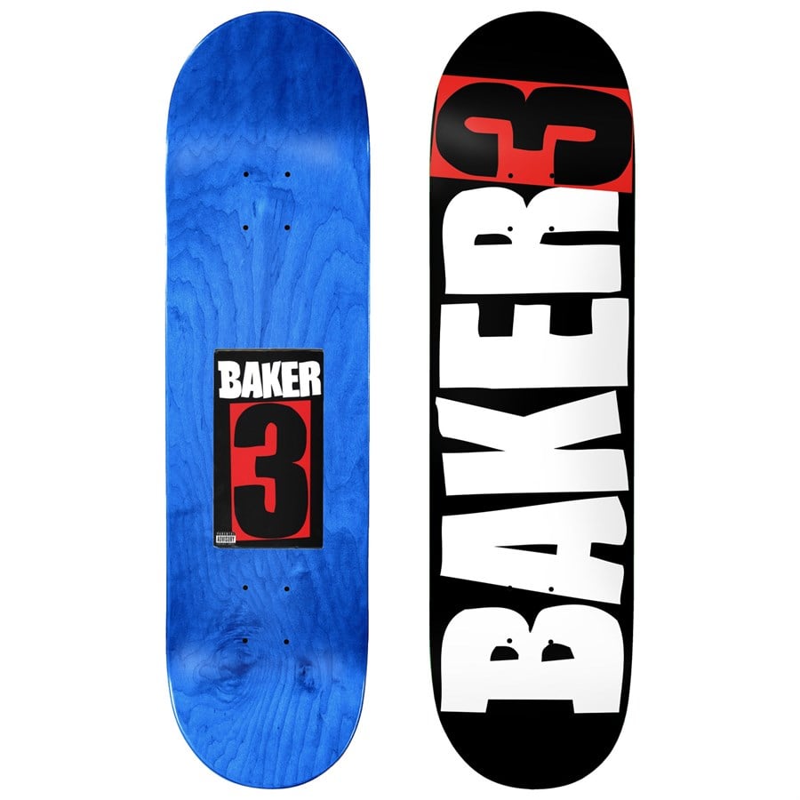 Evo Baker Baker 3 8.25 Skateboard Deck