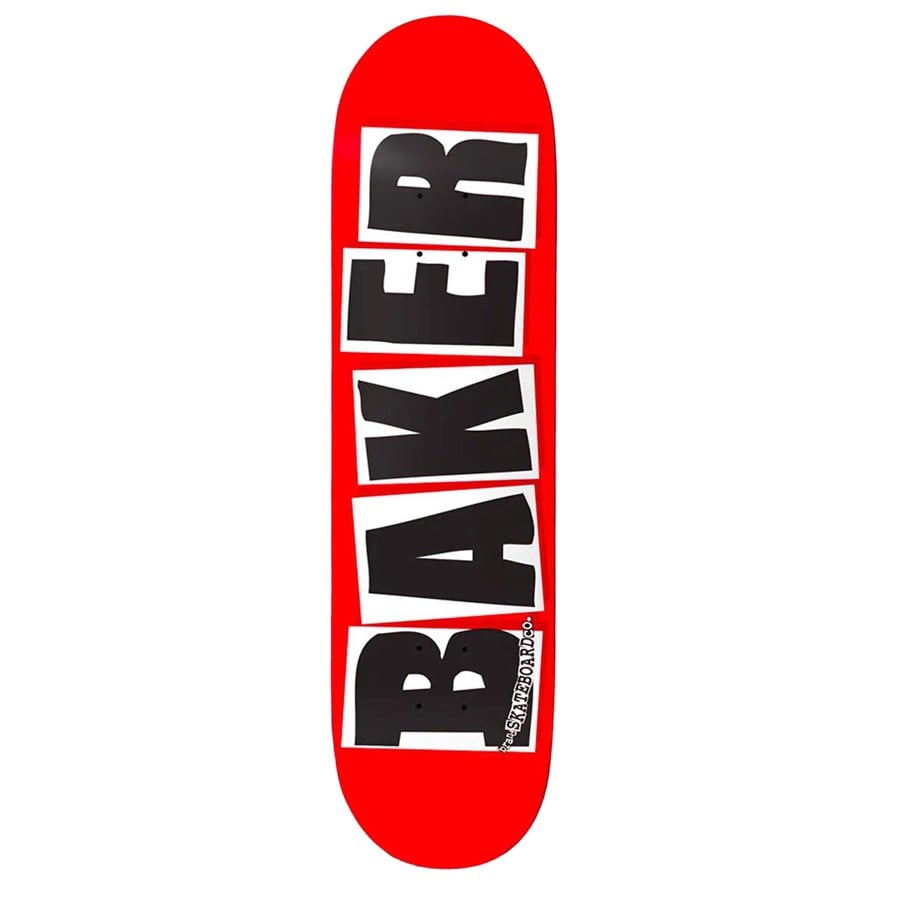 evo Baker Brand Logo Black 8.75 Skateboard Deck