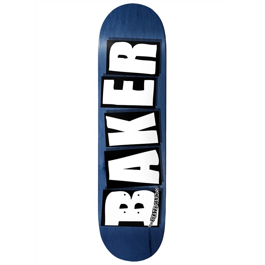 Evo Baker Brand Logo Veneers 8.5 Skateboard Deck