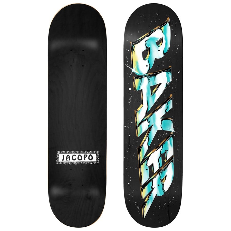 evo Baker JC Chrome Zone Twin 8.38 Skateboard Deck