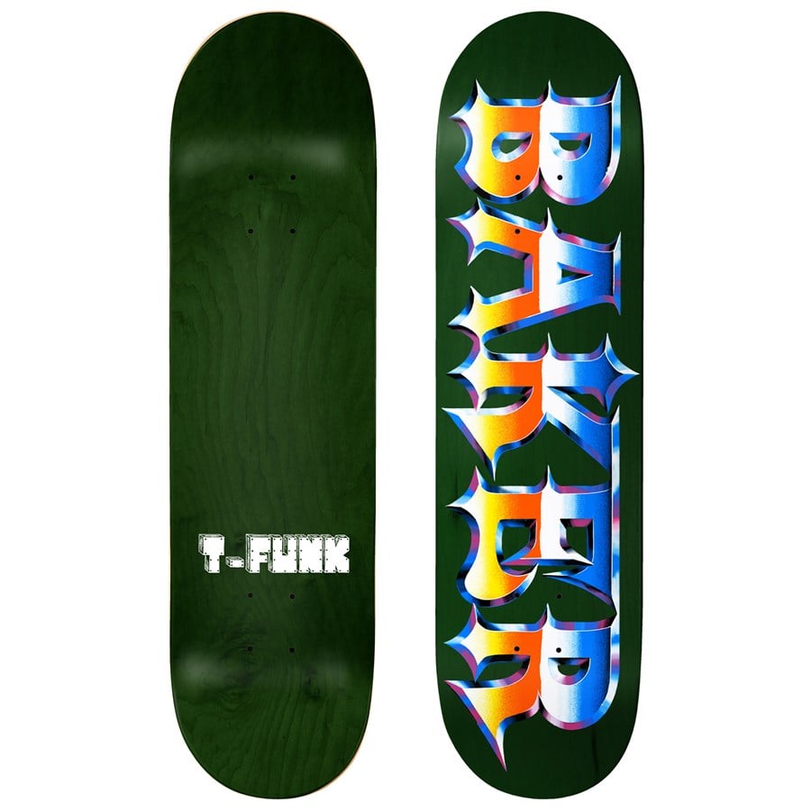 Evo Baker TF Chrome Zone 8.7 Skateboard Deck