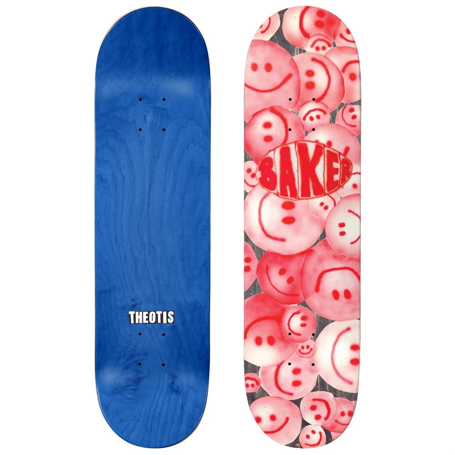 evo Baker Theotis Nozzle Clog 8.25 Skateboard Deck