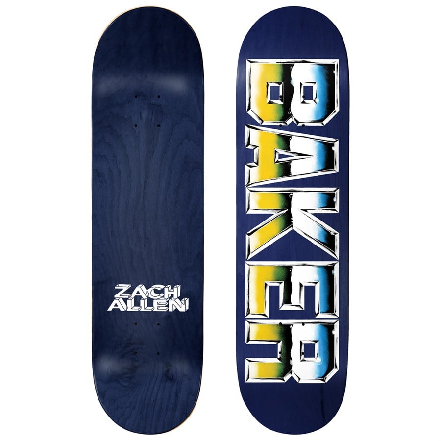 evo Baker ZA Chrome Zone 8.5 Skateboard Deck