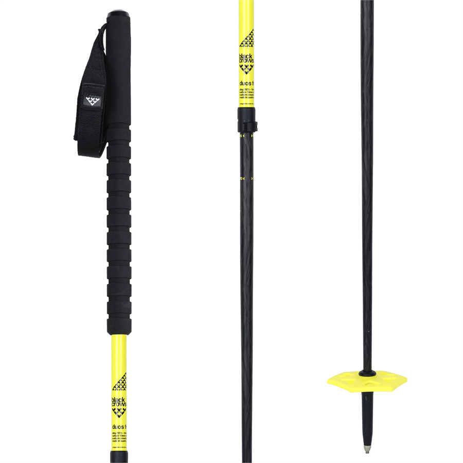 evo Black Crows Duos Freebird Ski Poles 2026