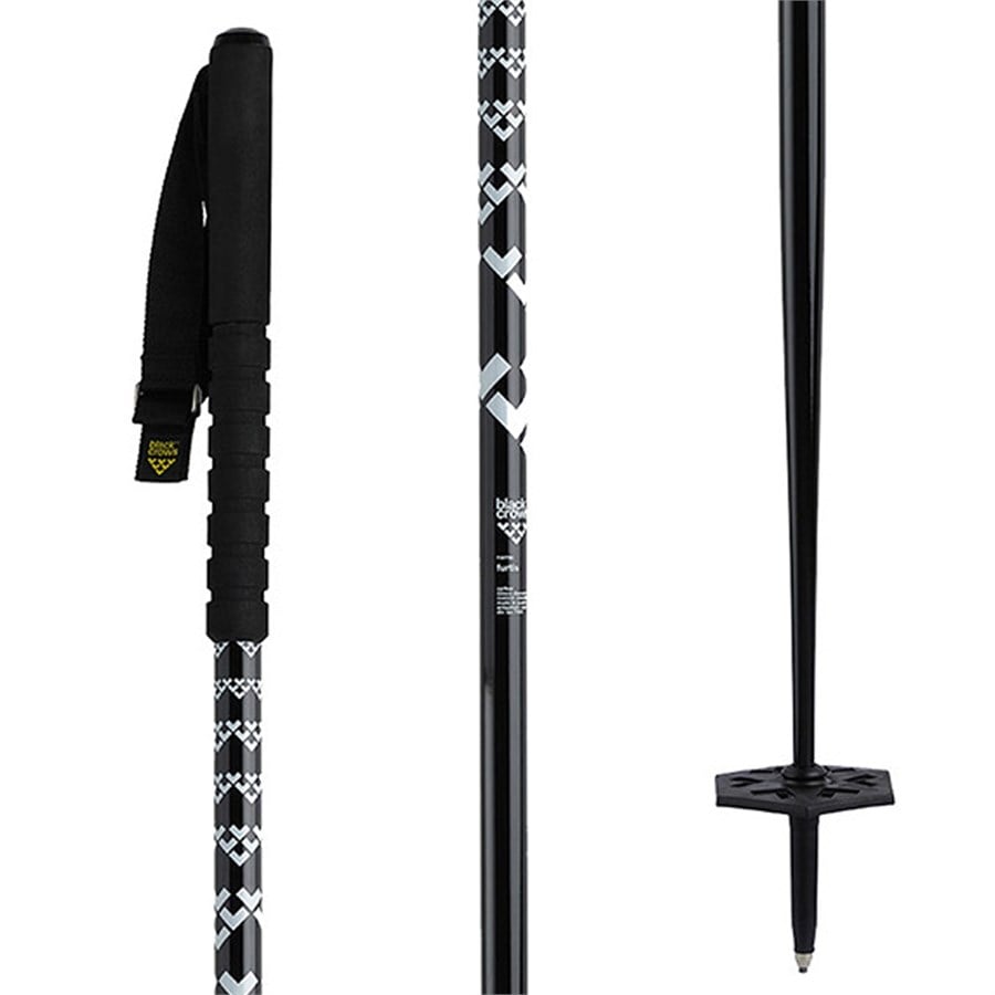 Evo Black Crows Furtis Ski Poles 2026