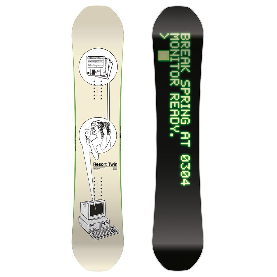 evo CAPiTA Spring Break Resort Twin Snowboard 2026