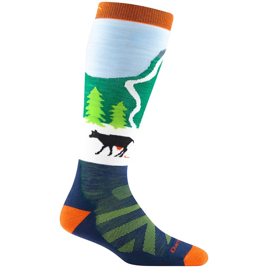 Evo Darn Tough Pow Cow Midweight OTC Socks - Kids'