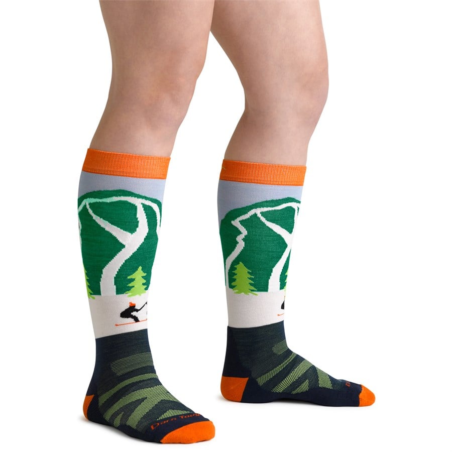 Evo Darn Tough Pow Cow Midweight OTC Socks - Kids'