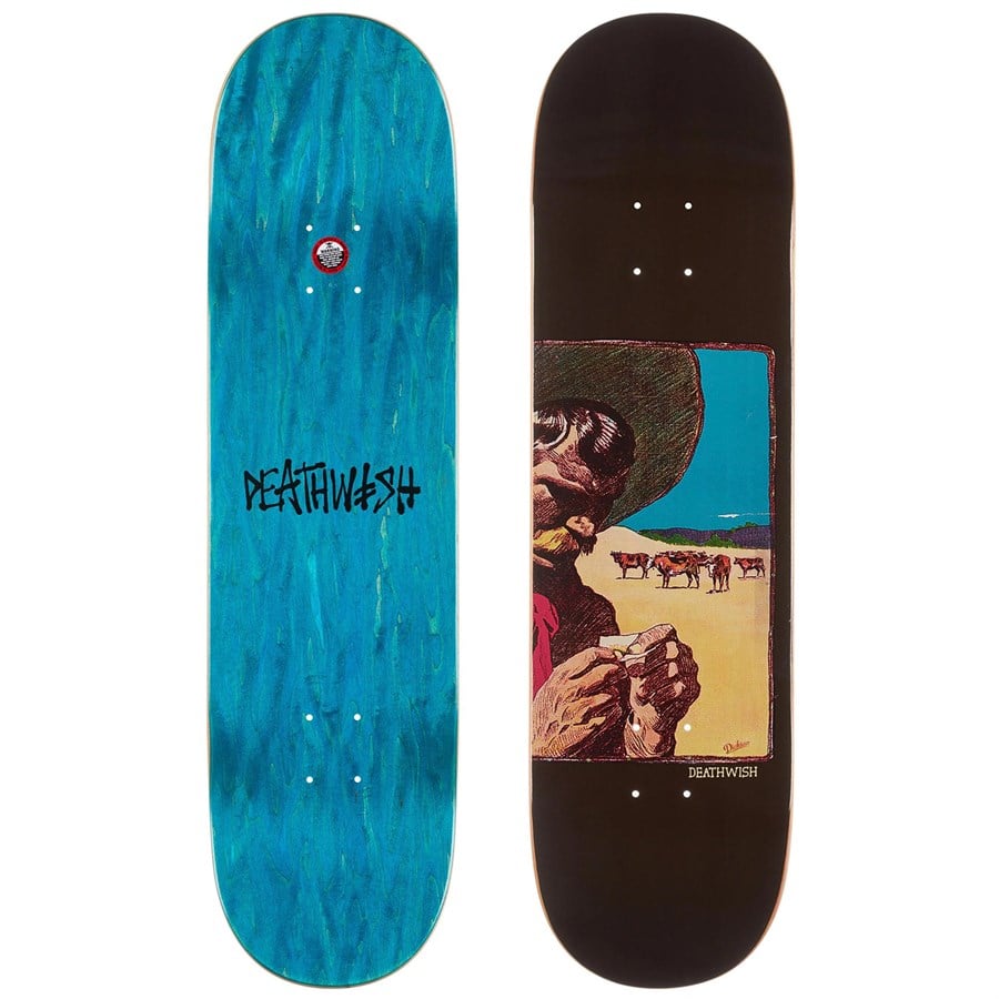 evo Deathwish Dickson Frontier 8.5 Skateboard Deck
