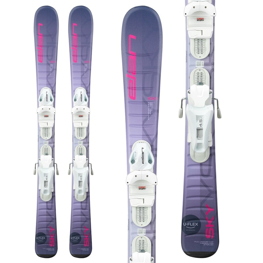 evo Elan Sky Skis + EL 7.5 GW Bindings - Kids' 2025