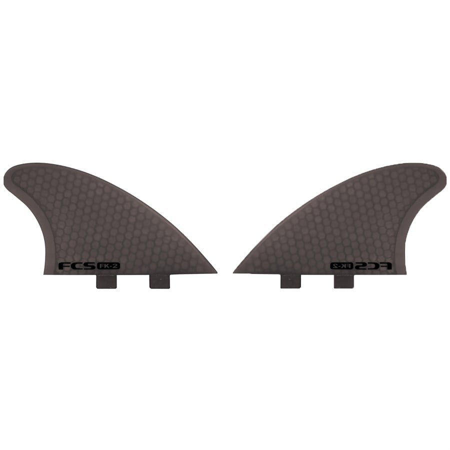 evo FCS FK-2 PC Fish Keel Twin Fin Set