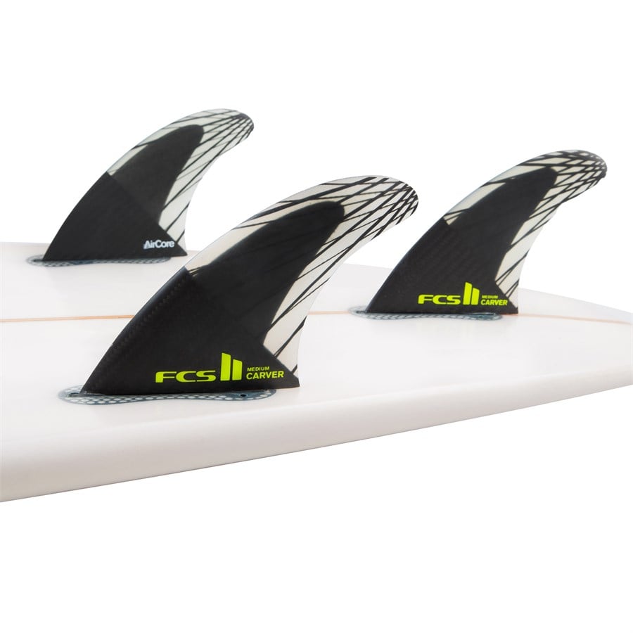 Evo FCS II Carver PC Carbon Large Tri Fin Set