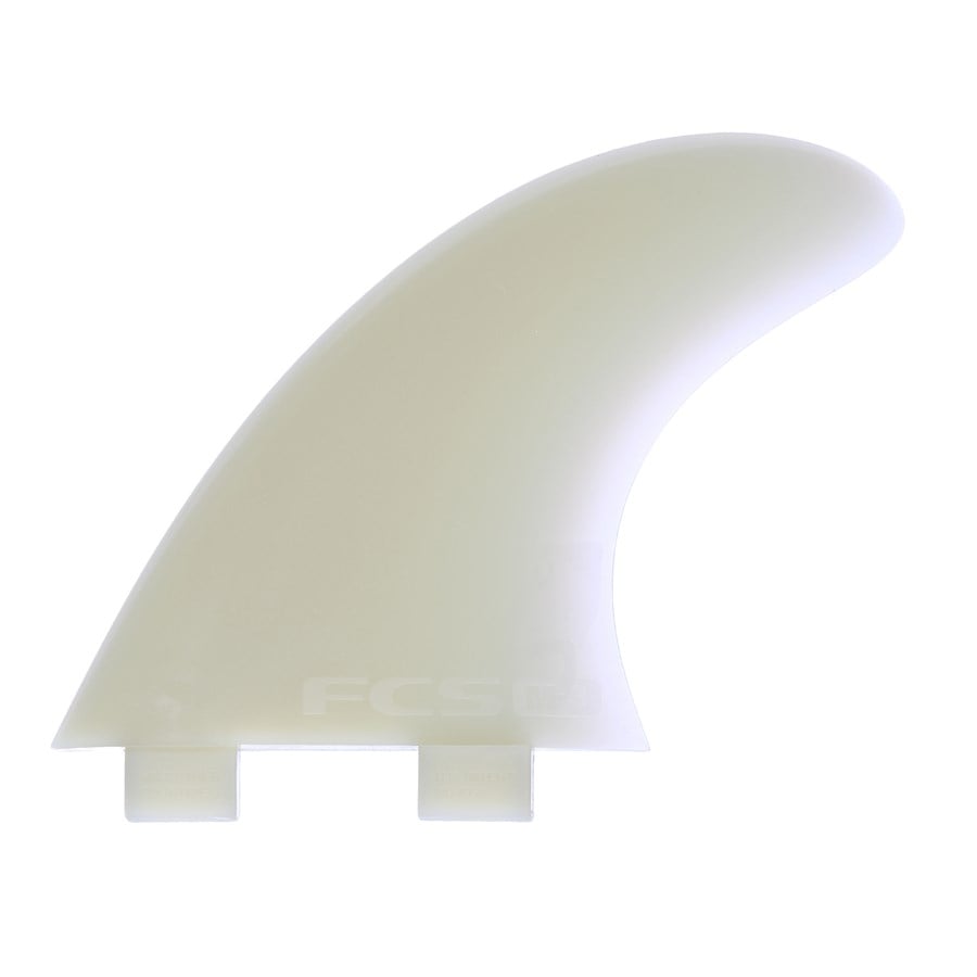 Evo FCS M3 Natural Glass Flex Tri Fin Set