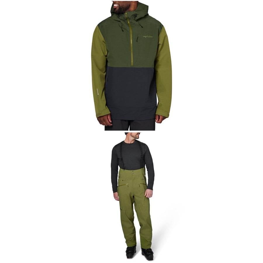 evo Flylow Knight Anorak + Tannen Bibs 2024