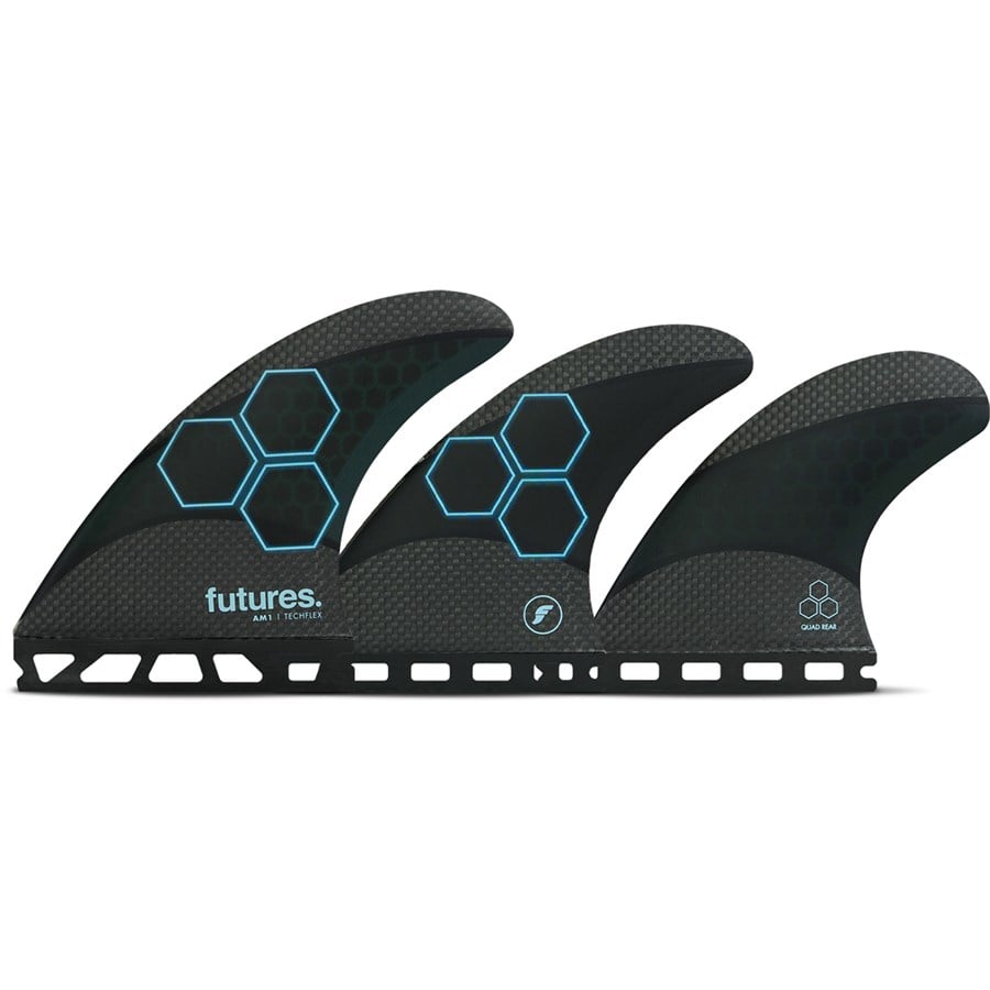 Evo Futures AM1 Medium Techflex Tri Fin Set